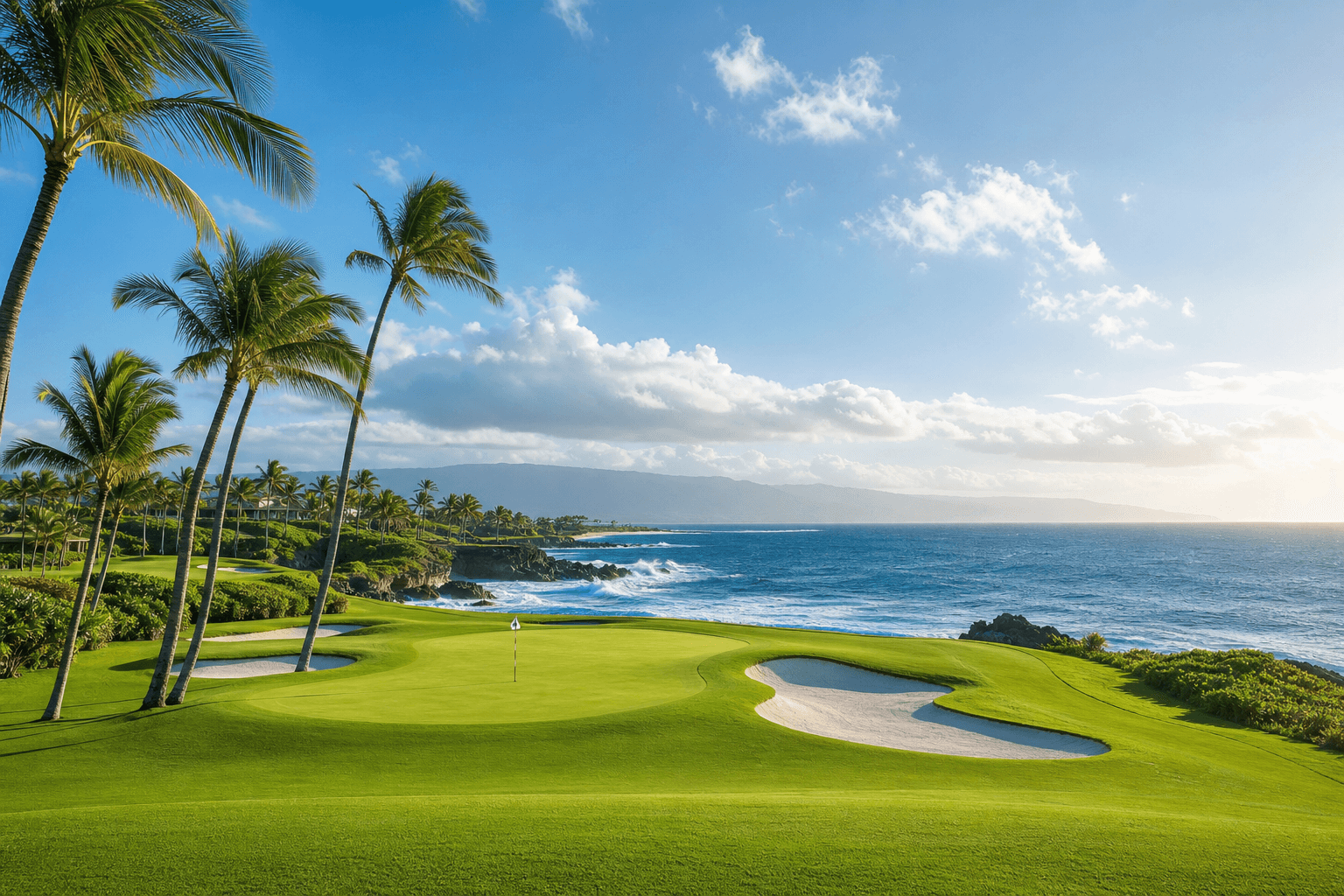 Golf course in Punta Cana