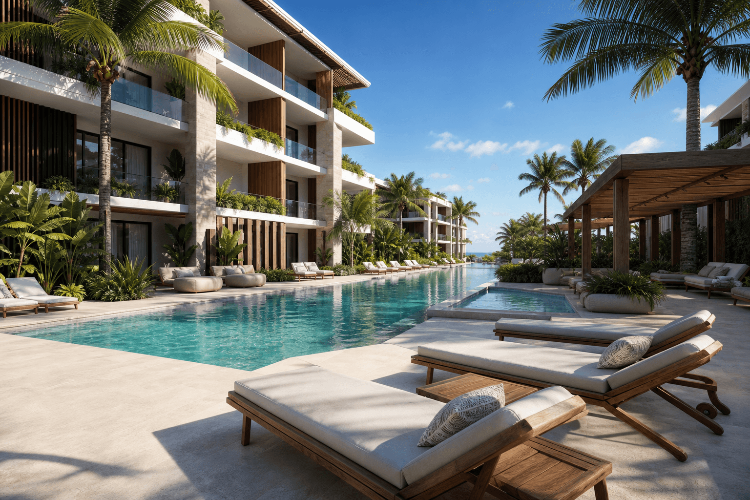 Managed luxury property interior